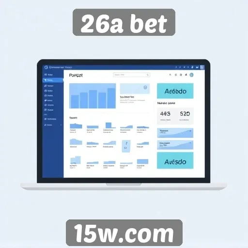 Análise da interface de usuário do site 26a bet